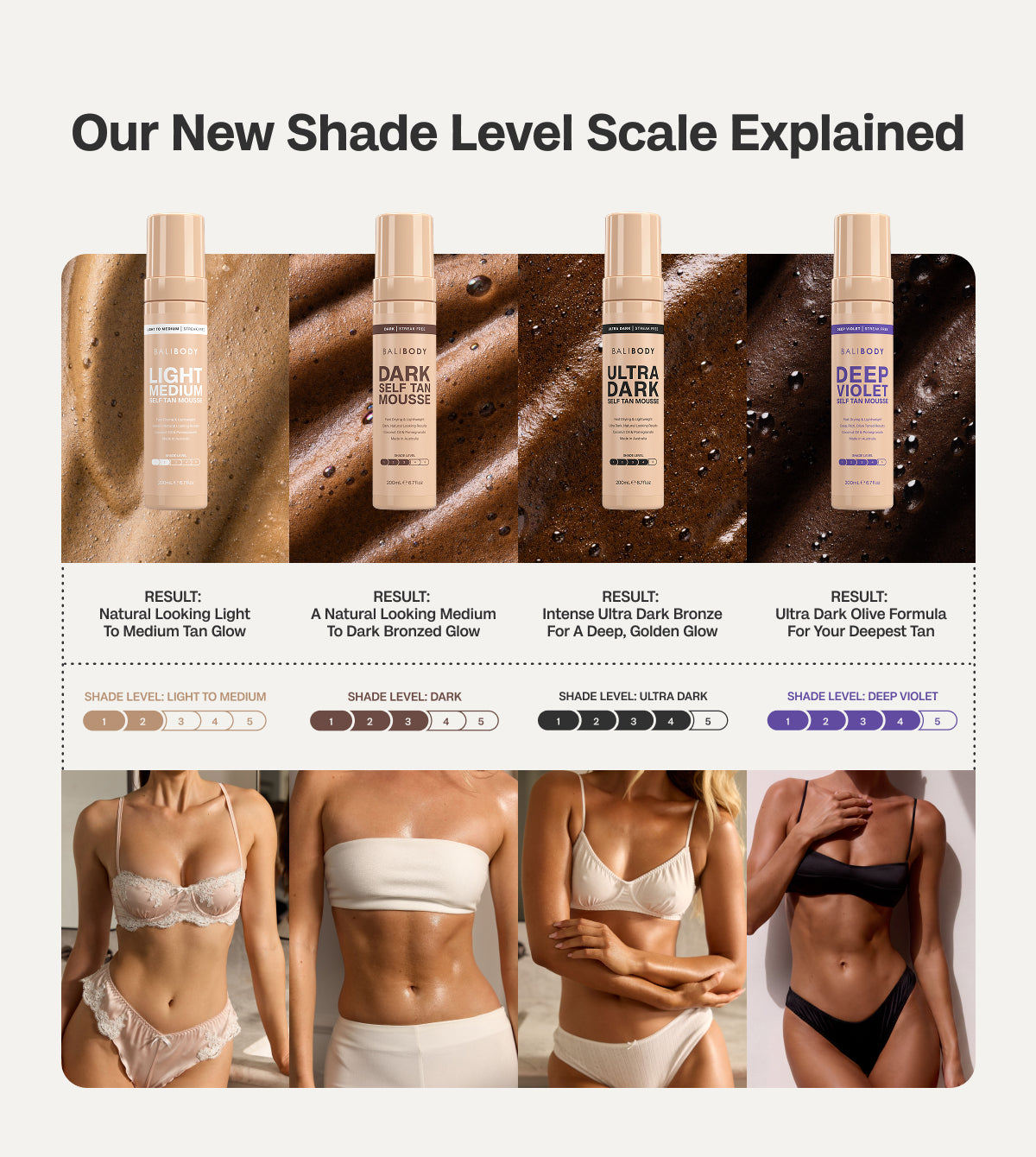 Deep Violet Self Tanning Mousse