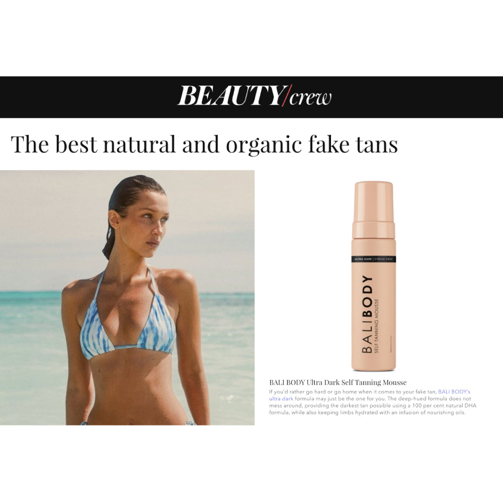 The Best Natural & Organic Fake Tans