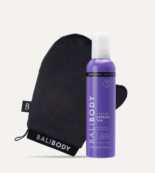 Deep Violet Express Self Tan Set
