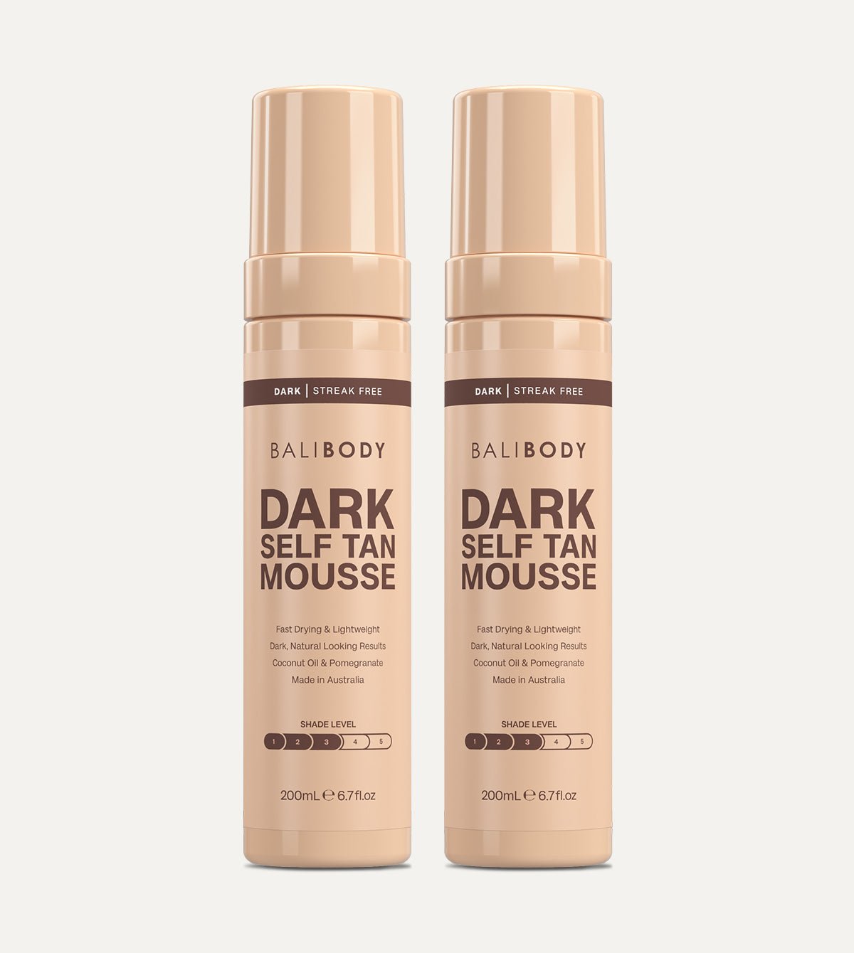 Dark Self Tanning Mousse Twin Set - Bali Body AU - Self Tan - Bali Body AU - Bali Body AU