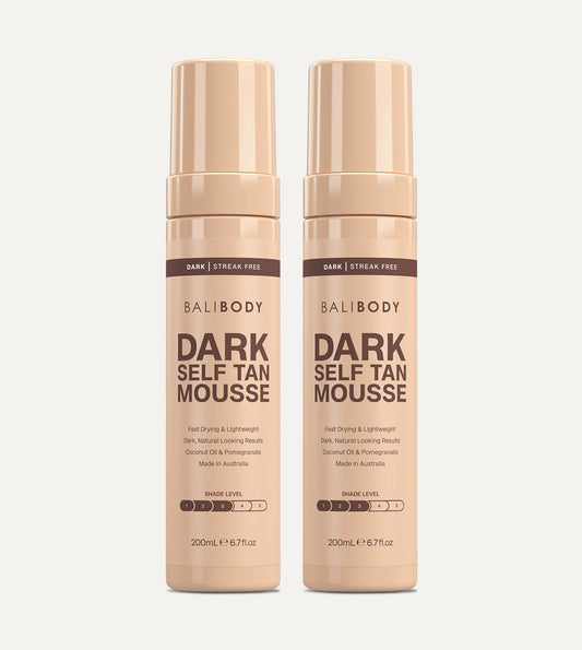 Dark Self Tanning Mousse Twin Set