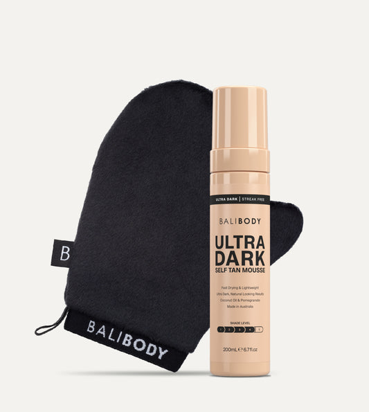 Ultra Dark Self Tanning Mousse Set