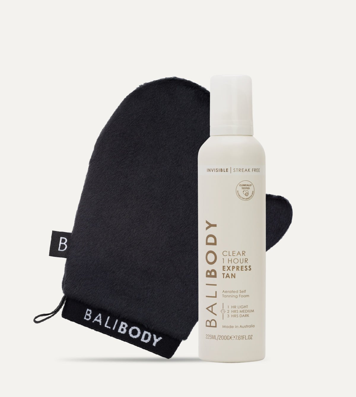 Clear 1 Hour Express Self Tan Set - Bali Body AU Bali Body AU - Bali Body AU