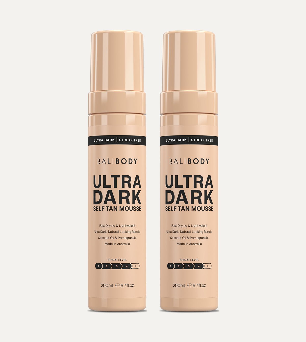 Ultra Dark Self Tanning Mousse Twin Set - Bali Body AU - Self Tan - Bali Body AU - Bali Body AU