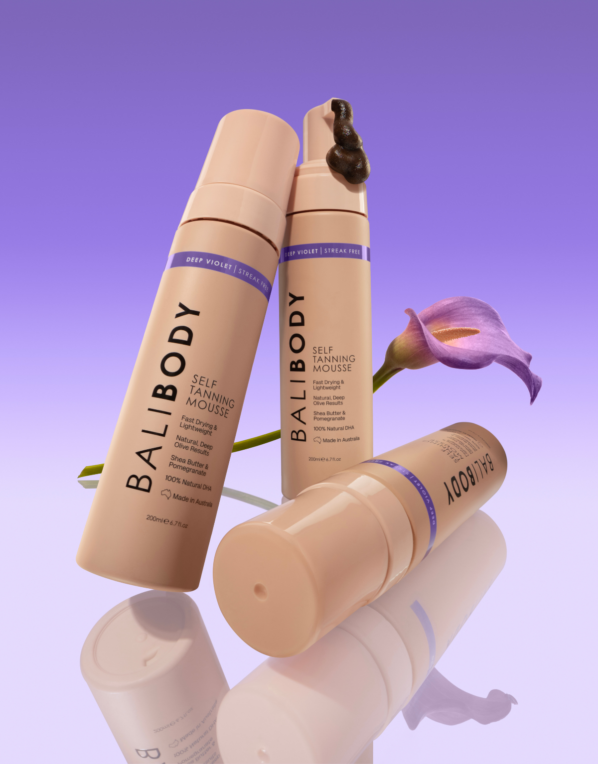 Deep Violet Self Tanning Mousse