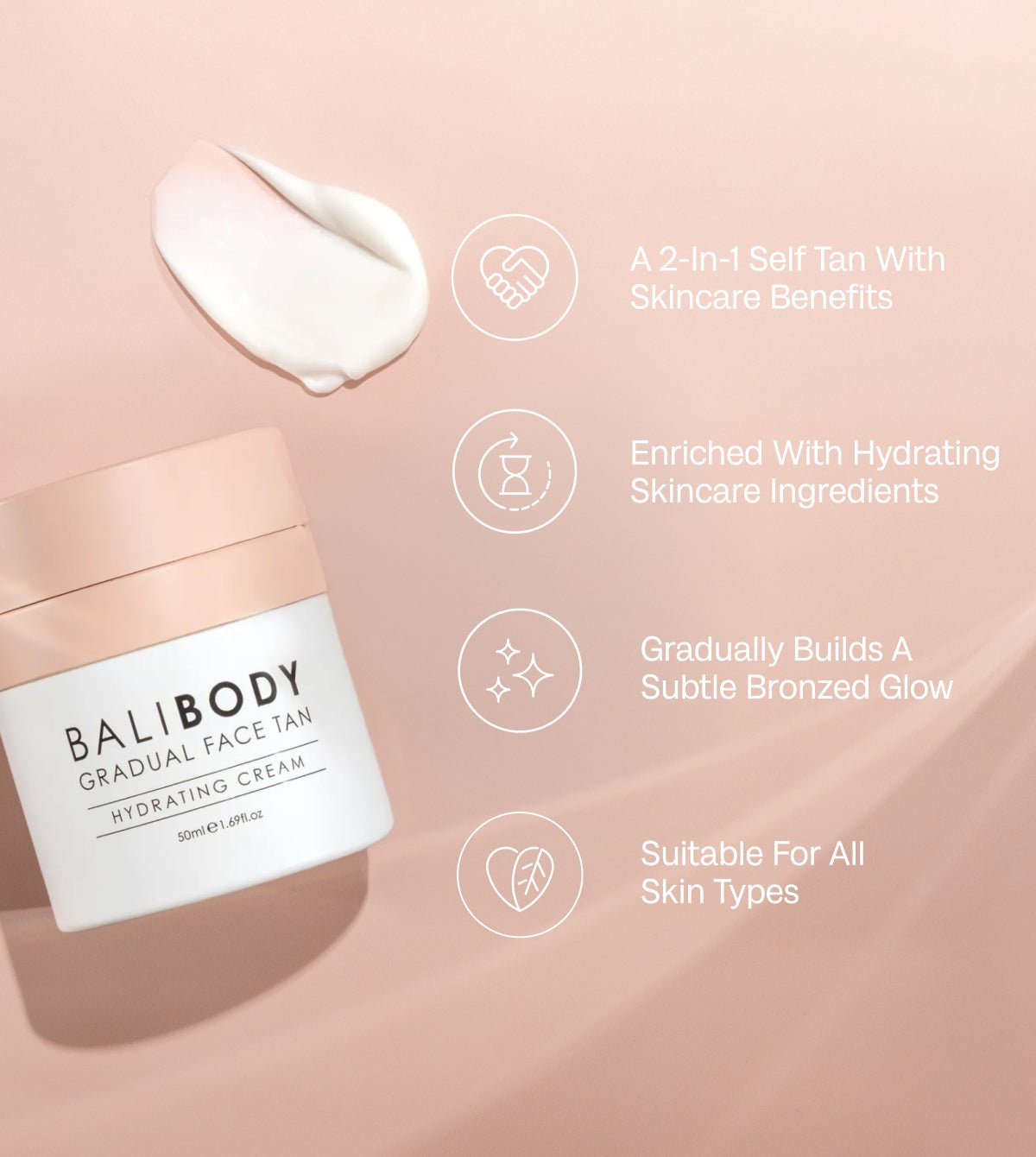 Gradual Face Tan - Bali Body AU - Self Tan - Bali Body AU