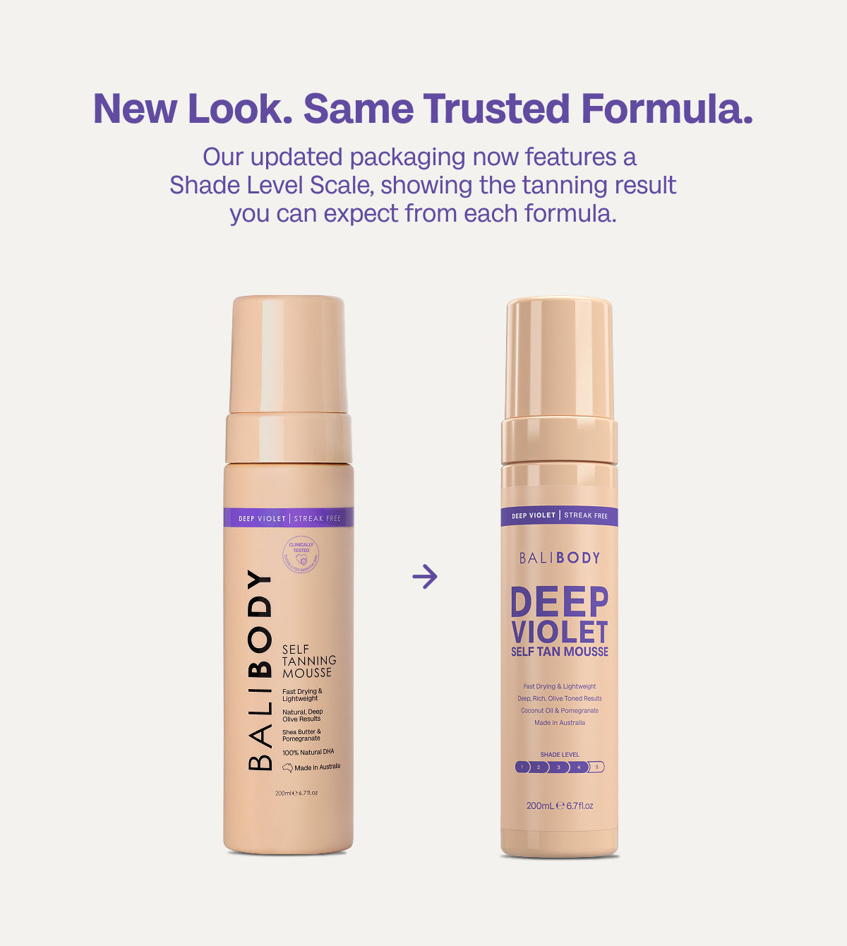 Deep Violet Self Tanning Mousse