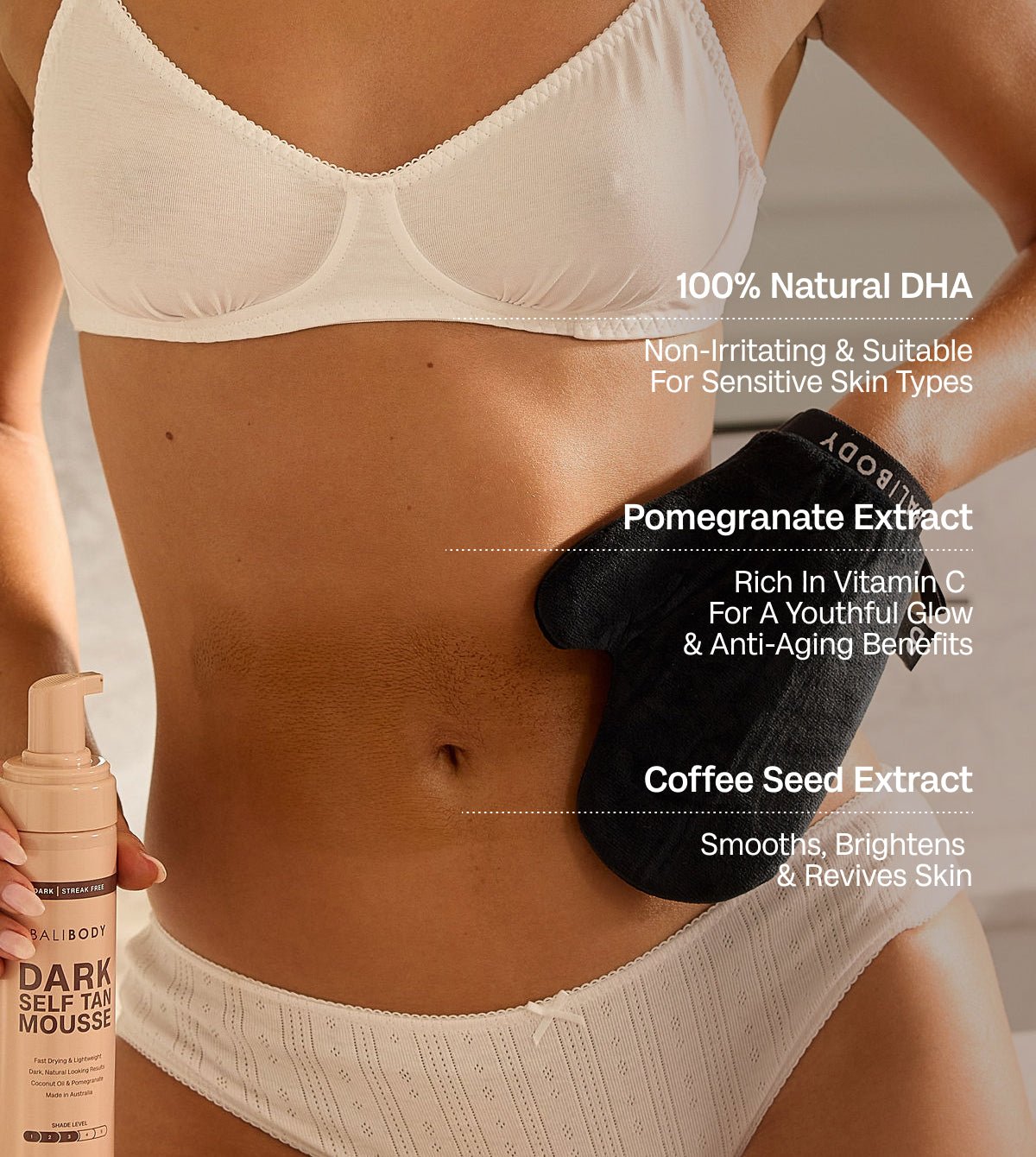 Dark Self Tanning Mousse Twin Set - Bali Body AU - Self Tan - Bali Body AU - Bali Body AU