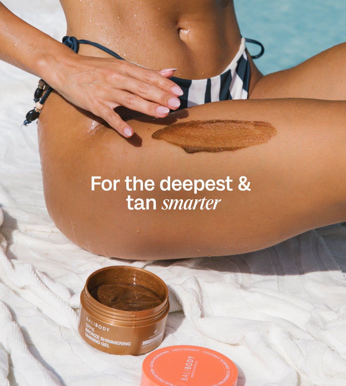 Shimmering Tanning Gel SPF15