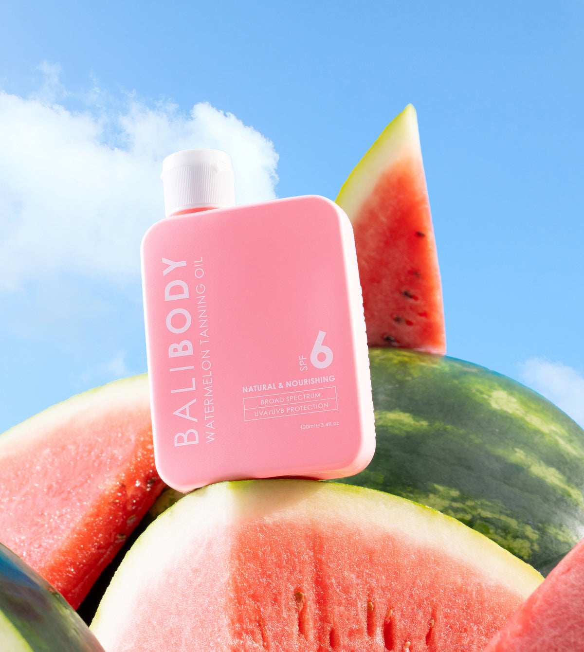 Watermelon Tanning Oil SPF6