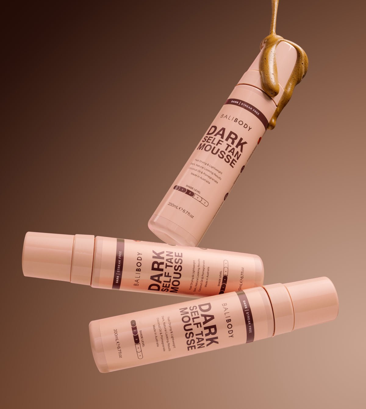 Dark Self Tanning Mousse Twin Set - Bali Body AU - Self Tan - Bali Body AU - Bali Body AU
