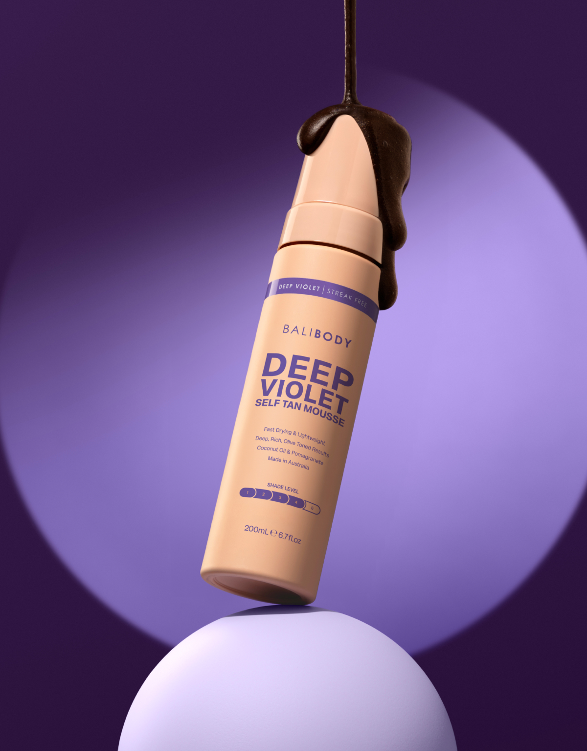 Deep Violet Self Tanning Mousse