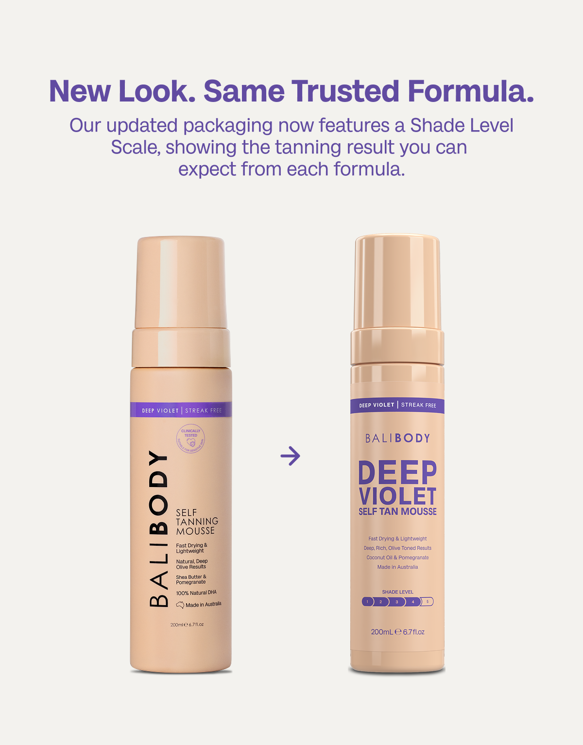 Deep Violet Self Tanning Mousse