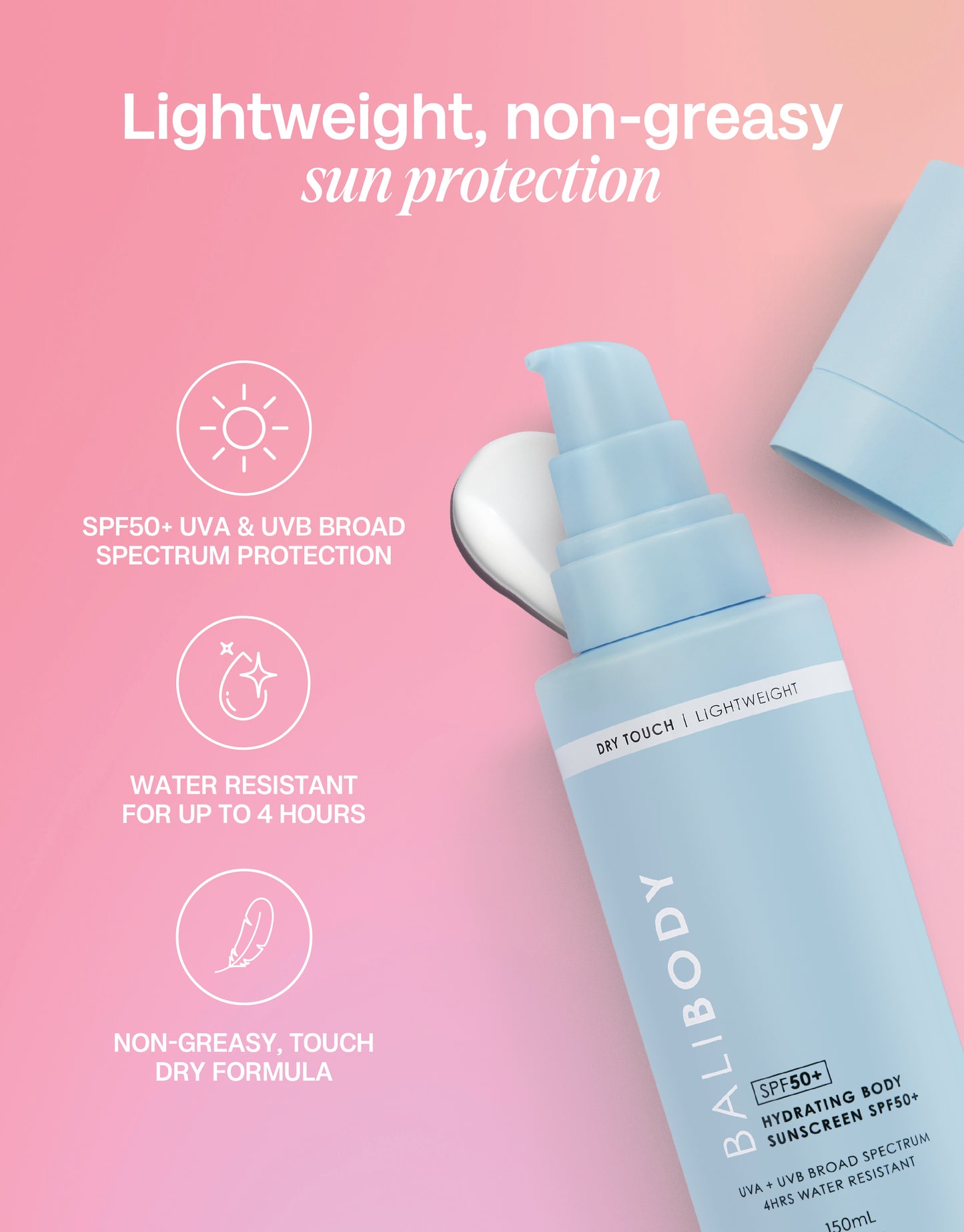 Hydrating Body Sunscreen SPF50+