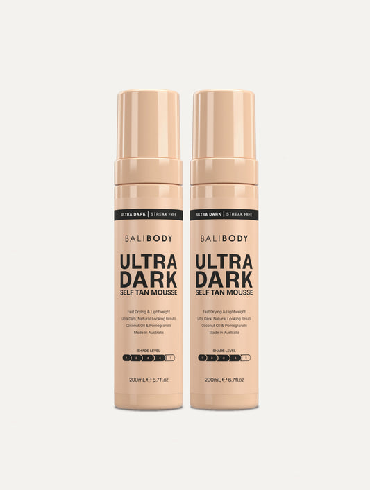 Ultra Dark Self Tanning Mousse Twin Set