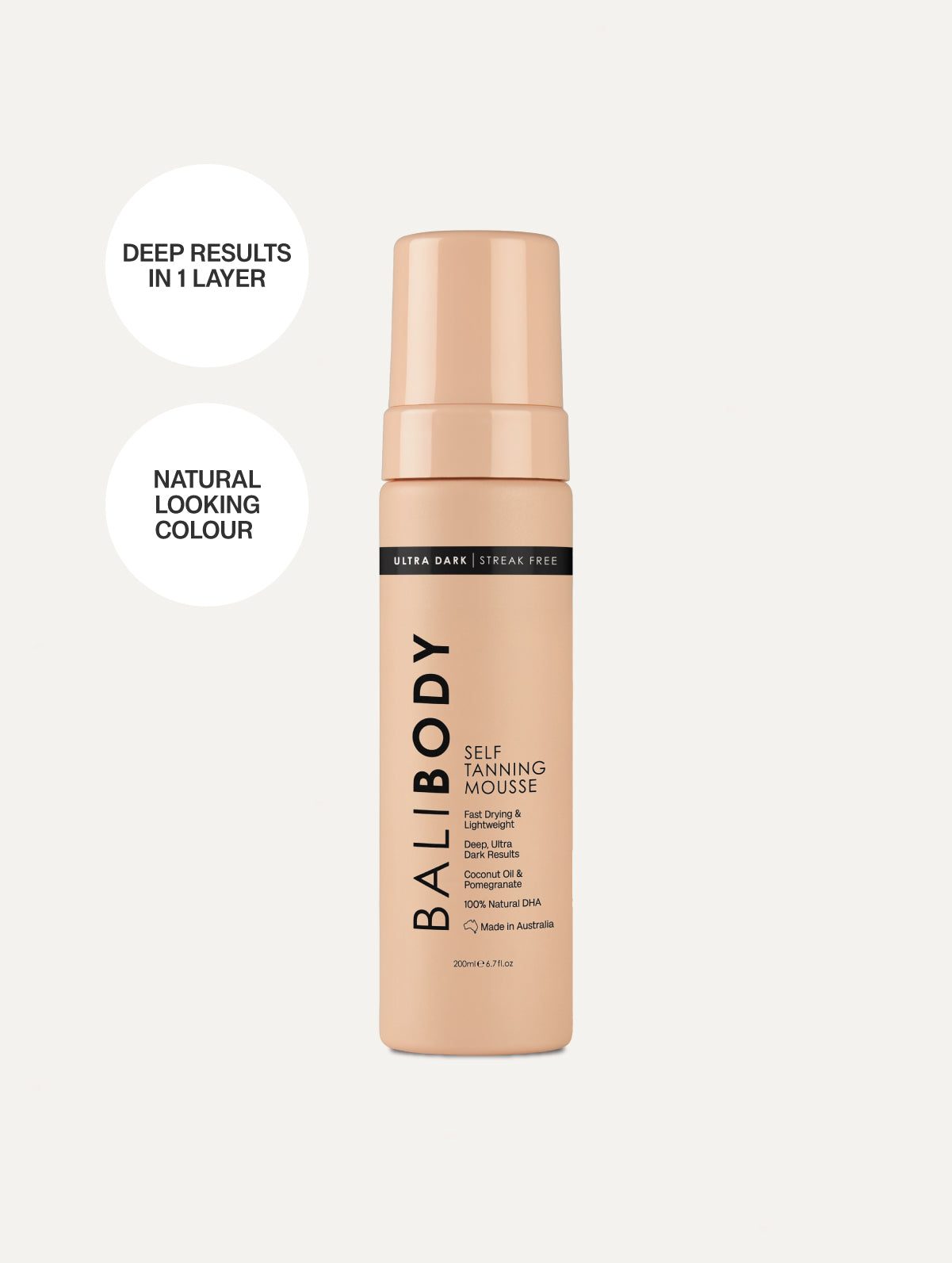 Ultra Dark Self Tanning Mousse